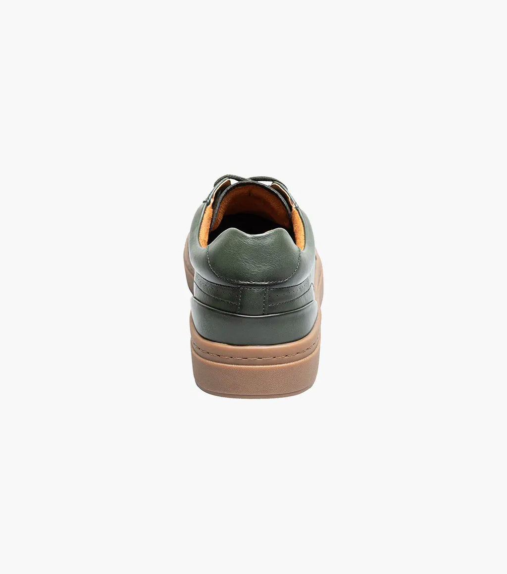 Stacy Adams Dorian Moc Toe Lace-Up Sneaker Green 25749-300