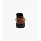 Nunn Bush KORE EZ Icon Moc Toe Slip On Handsfree Shoes Cognac 85146-221
