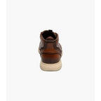 Stacy Adams Eastmont Plain Toe Elastic Lace Chukka Boot Cognac 25748-221