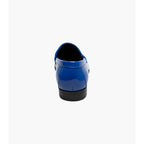 Stacy Adams Spratley Moc Toe Saddle Slip On Dress Shoes Royal 25686-432