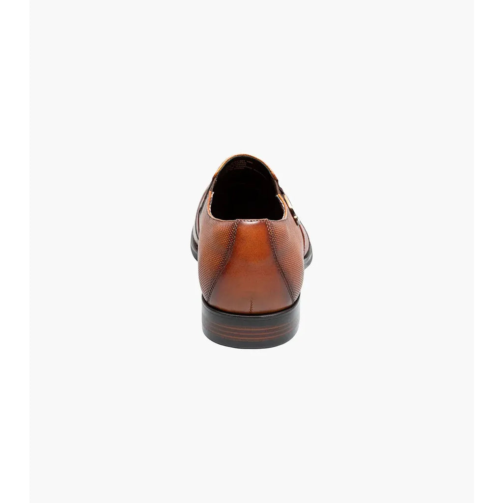 Stacy Adams Lockwood Wingtip Ornament Slip On Dress Shoes Black 25767-001