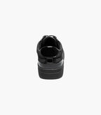 Stacy Adams Dante Lace To Toe Sneaker Patent Leather Black Smooth 25806-005
