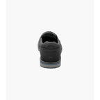 Nunn Bush Hyde II Moc Toe Slip On Shoes Comfortable Black 81360-001
