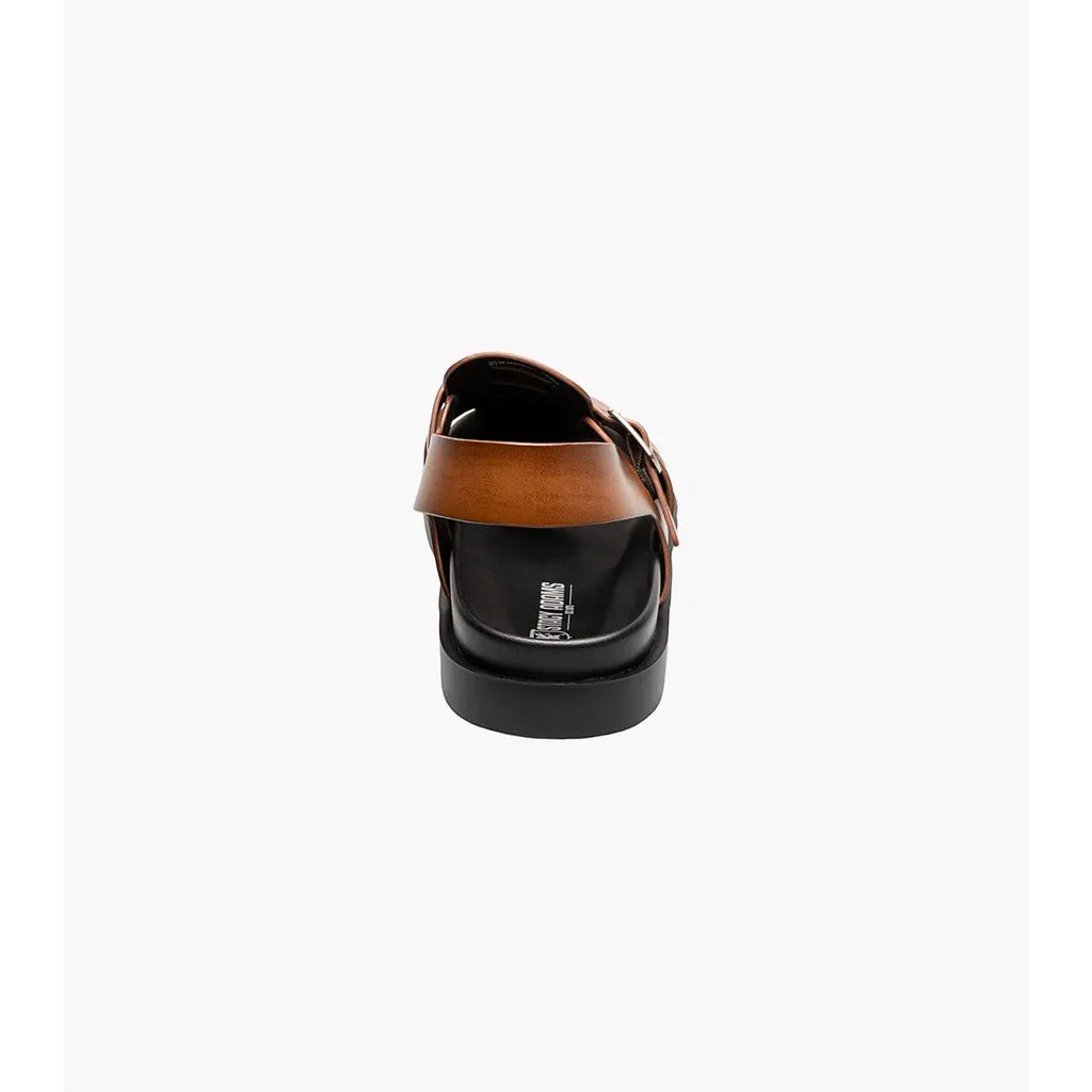 Stacy Adams Montego Slingback Buckle Sandal cognac 25659-221