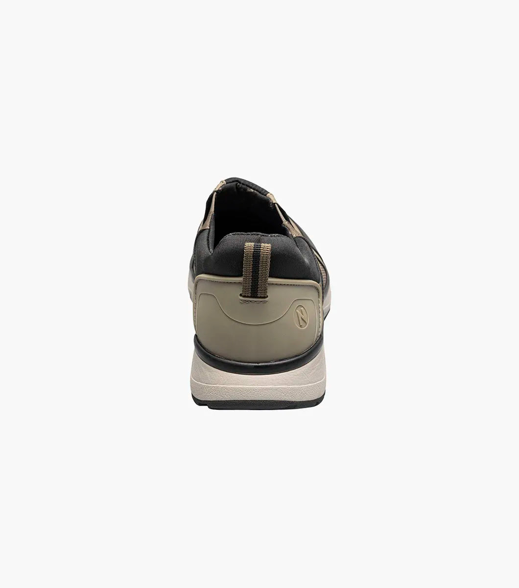 Nunn Bush Sedona EZ Moc Toe Slip On Sneaker Cement Multi 885135-054
