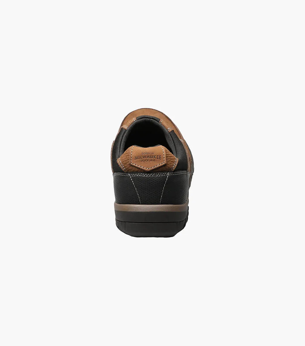 Nunn Bush Quest Moc Toe Slip On Casual Shoes Tan Multi 84827-238