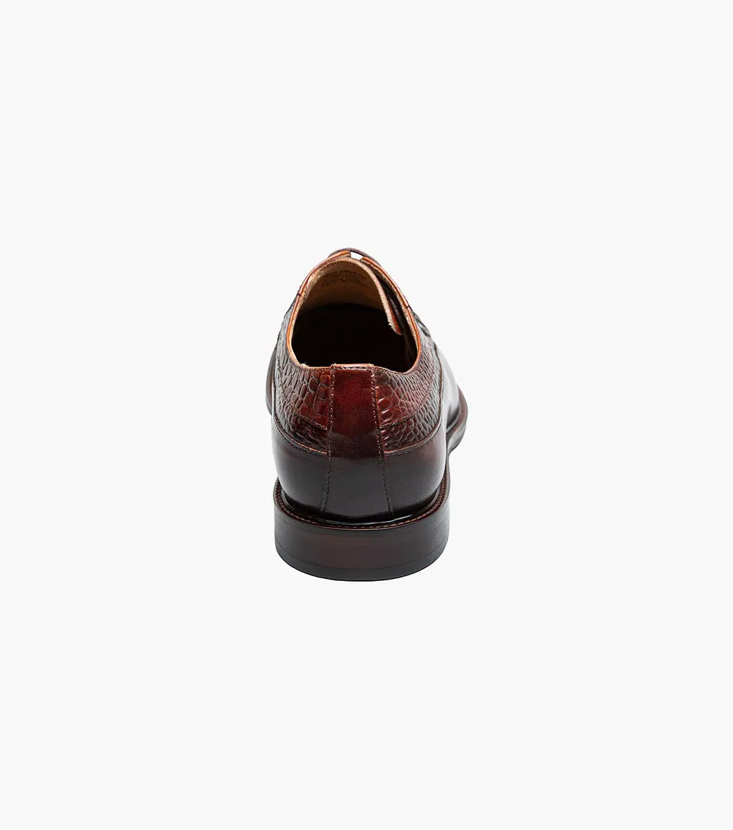 Stacy Adams Martino Cap Toe Oxford Leather Brown 25833-200