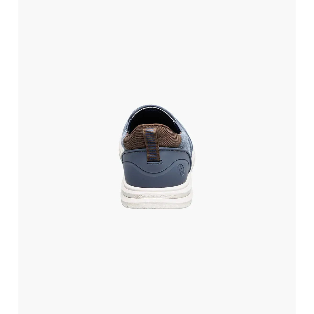 Nunn Bush Brew City EZ Hands Free Canvas Moc Toe Slip On Navy Multi 85165-492