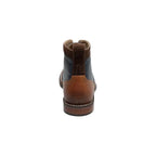 Stacy Adams Finnegan Wingtip Lace-Up Boot Cognac with Navy 25427-470