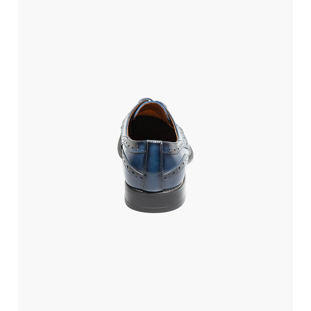 Stacy Adams Alexander Plain Toe Oxford Dress Shoes Cobalt 25791-435
