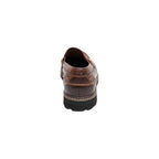 Nunn Bush Odin II Moc Toe Penny Loafer Shoes Burgundy 85154-601