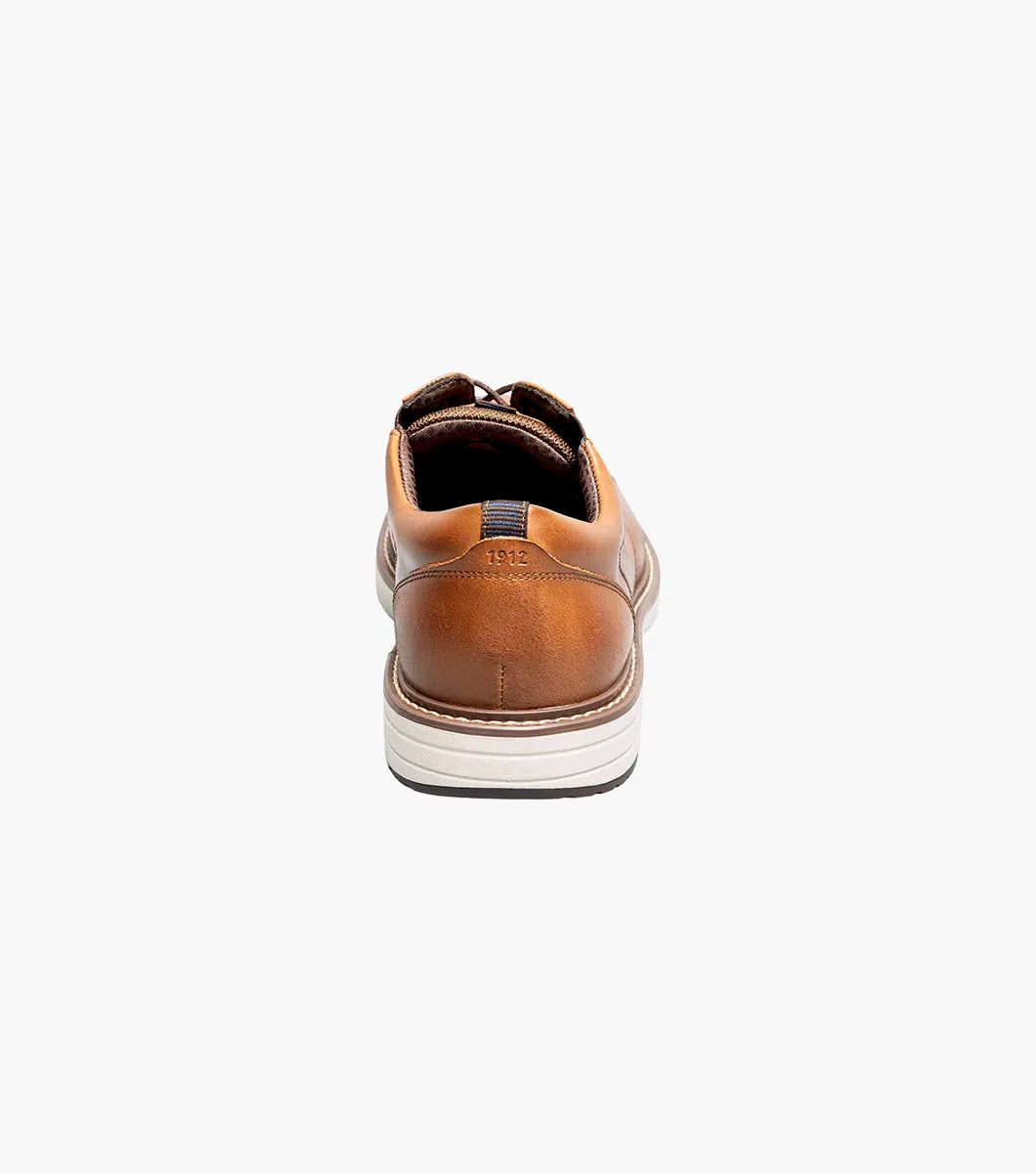 Nunn Bush Griff Cap Toe Oxford Shoes Cognac Multi 85176-229
