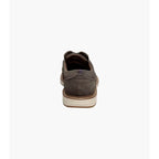 Nunn Bush Griff Suede Plain Toe Oxford Casual Shoes Gunmetal 85107-025