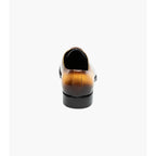 Stacy Adams Shaffer Plain Toe Oxford Shoes Calf Leather Cognac Multi 25763-229