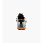 Stacy Adams Halstead Cap Toe Oxford Shoes Two Tone Black Gray 25765-975