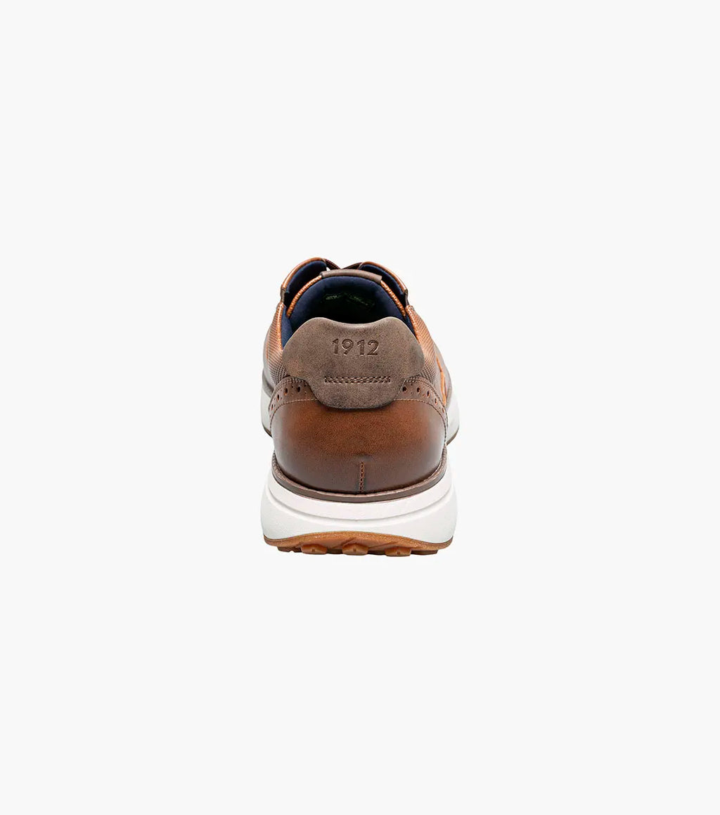 Nunn Bush KORE Swift Moc Toe Sneaker Comfort Cognac Multi 85151-229