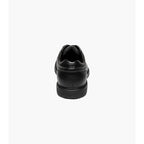 Nunn Bush Wade Work Plain Toe Oxford Chef Shoes Black Leather 84913-001