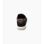 Nunn Bush KORE City Walk Moc Toe Slip-On Walking Shoes Black 84820-001