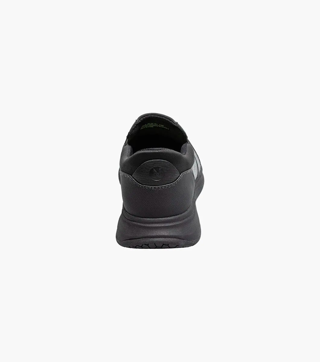 Nunn Bush KORE Taz EZ Hands-Free Moc Toe Slip-On Black 85192-001