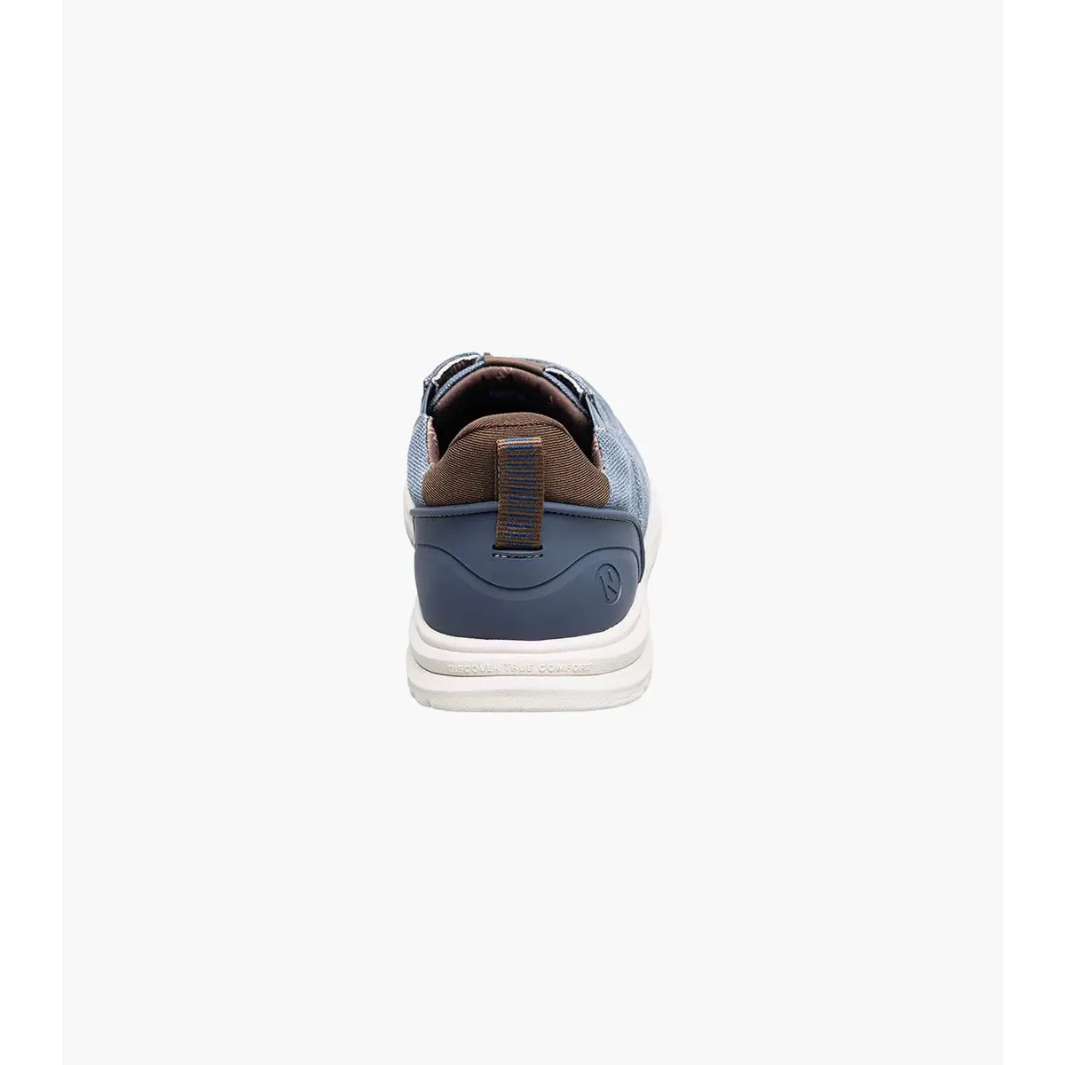 Nunn Bush Brew City EZ Hands Free Canvas Lace Moc Toe Slip On Navy 85164-492
