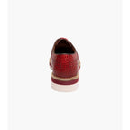 Stacy Adams Alario Wingtip Oxford Croco Leather Shoes Red 25725-600