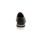Stacy Adams Alario Wingtip Oxford Croco Leather Shoes Black 25725-001