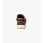 Nunn Bush Conway Moc Toe Slip On Walking Shoes Dark Tan 84846-240