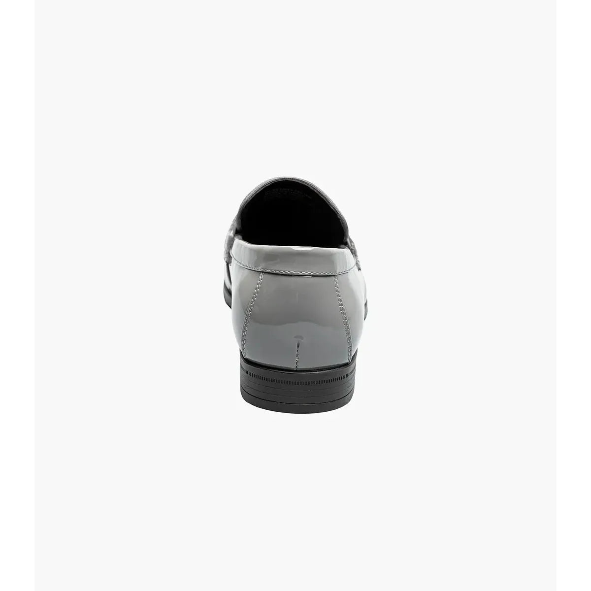 Stacy Adams Spratley Moc Toe Saddle Slip On Dress Shoes Gray 25686-020