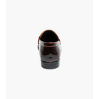 Stacy Adams Spratley Moc Toe Saddle Slip On Dress Shoes Brown 25686-200