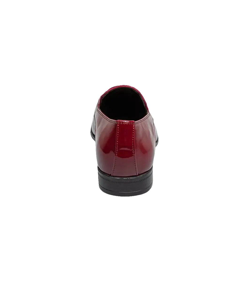 Stacy Adams Sprague Moc Toe Bit Slip On Shoes Burgundy 25732-601