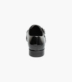 Stacy Adams Sutherland Cap Toe Monk Strap Tuxido Shoes Black 25793-001