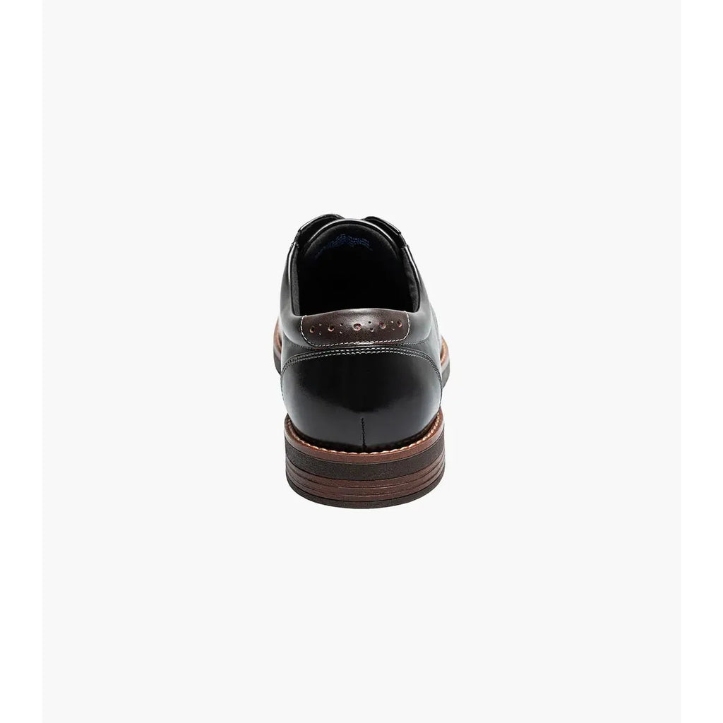 Nunn Bush Fitz Flex Plain Toe Oxford Black 85181-001