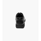 Nunn Bush KORE Pro Bike Toe Oxford Dress Shoes Black Leather 84943-001
