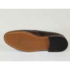 Men's Shoes By SHENBINS Genuine Python Leather Hand Made in Turkey 101-1 Brown Snake