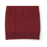 Men PRINCELY Soft Comfort Merinos Wool Sweater Knits Mock 1011-00 Cranberry