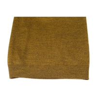 Men PRINCELY Soft Comfort Merinos Wool Sweater Knits Mock 1011-00 Mid Brown