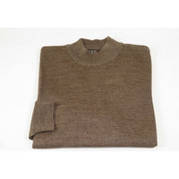 Men PRINCELY Soft Comfort Merinos Wool Sweater Knits Mock 1011-00 Taupe