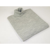 Men PRINCELY Turtle neck Sweater From Turkey Merino Wool 1011-80 Silver