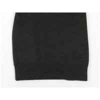 Men PRINCELY Turtle neck Sweater Turkey Soft Merinos Wool 1011-80 Charcoal