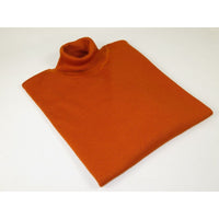 Men PRINCELY Turtle neck Sweater From Turkey Soft Merino Wool 1011-80 Cognac