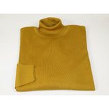 Men PRINCELY Turtle neck Sweater From Turkey Merino Wool 1011-80 Mustard