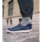 Nunn Bush KORE City Walk EZ Lace To Toe Oxford Sneaker Navy Multi 85152-492