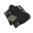 Men's Fancy European Sweater Jacket By Silversilk Fashionable 11009 Black