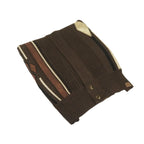 Men's Fancy European Sweater Jacket By Silversilk Fashionable 11009 Brown