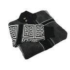 Men's Fancy European Sweater Jacket By Silversilk Fashionable 11012 Black