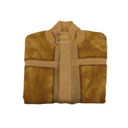 Men's Fancy European Sweater Jacket By Silversilk Fashionable 11012 Gold