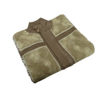 Men's Fancy European Sweater Jacket By Silversilk Fashionable 11012 Tan