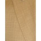 Men's Levent Serez Turkish Suit Super 160's Italian Wool 11498 Tan Textured