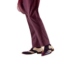 Stacy Adams Tristano Modified Bike Toe Oxford Shoes Purple Multi 25694-540