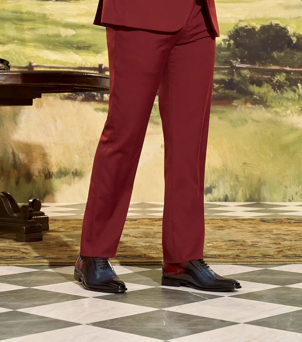 Stacy Adams Shaffer Plain Toe Oxford Shoes Calf Leather Navy Multi 25763-492